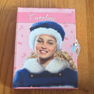 American Girl Caroline Book with Pink and Blue Cover